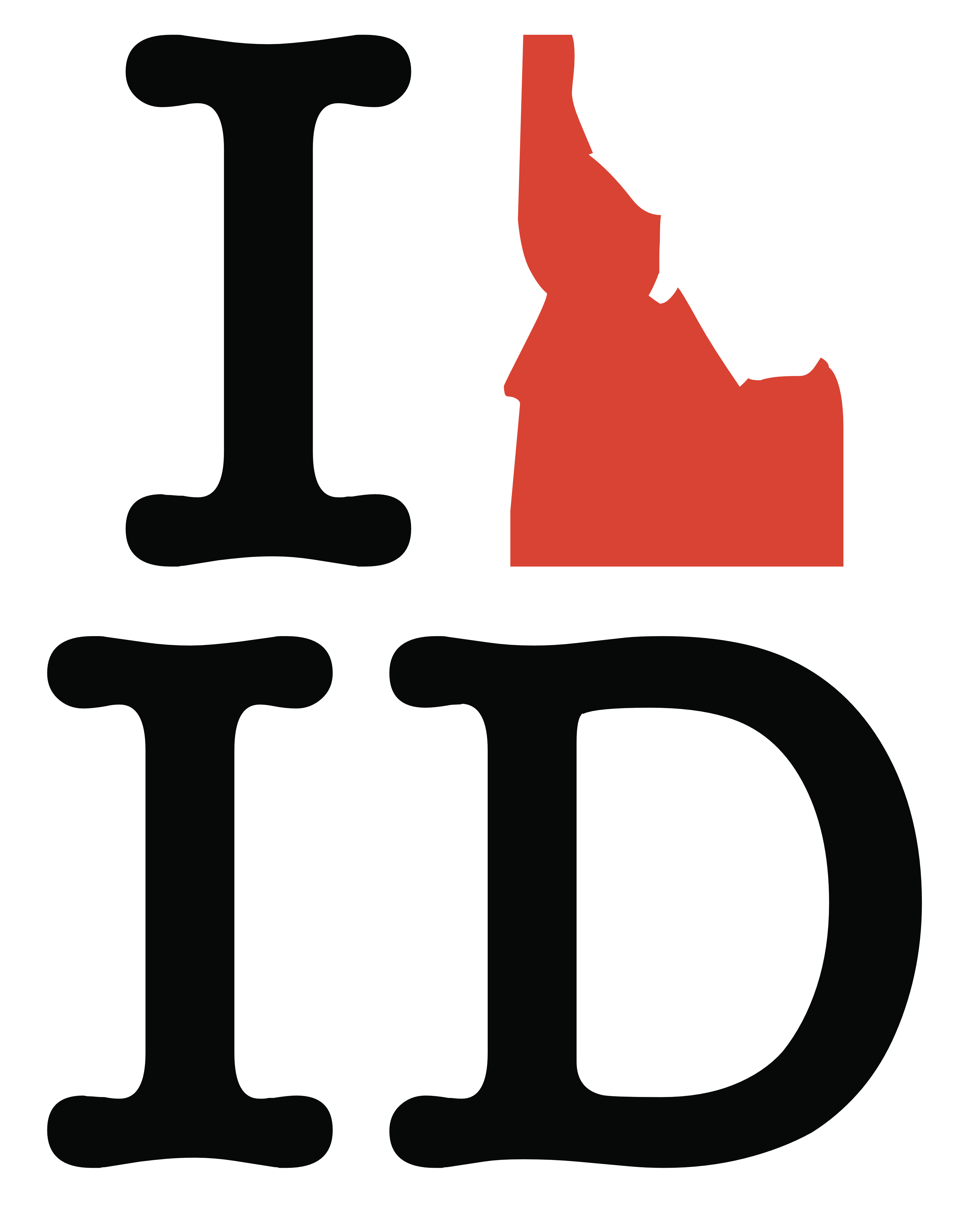 I love Idaho (pattern)