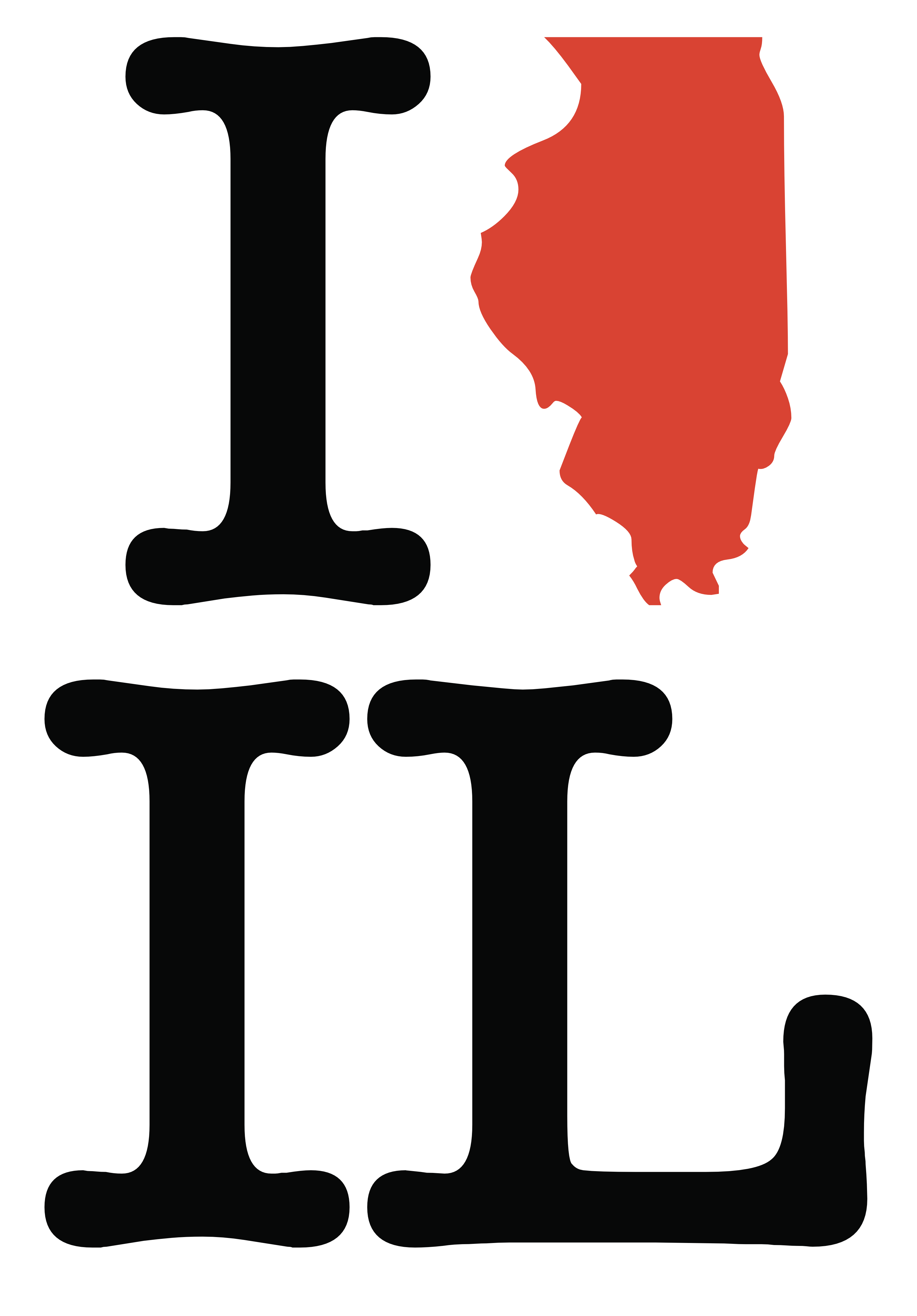 I love Illinois (pattern)