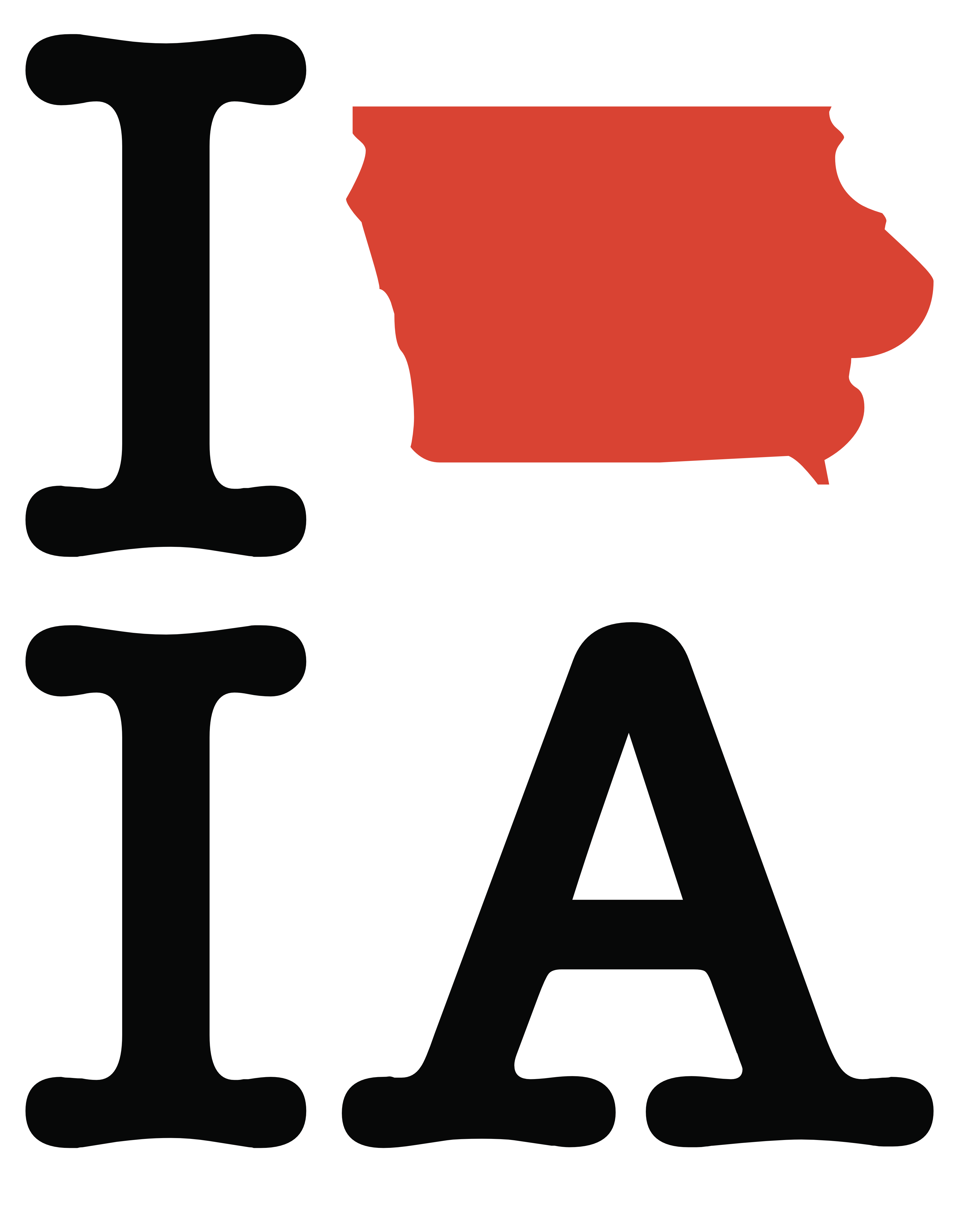 I love Iowa (pattern)