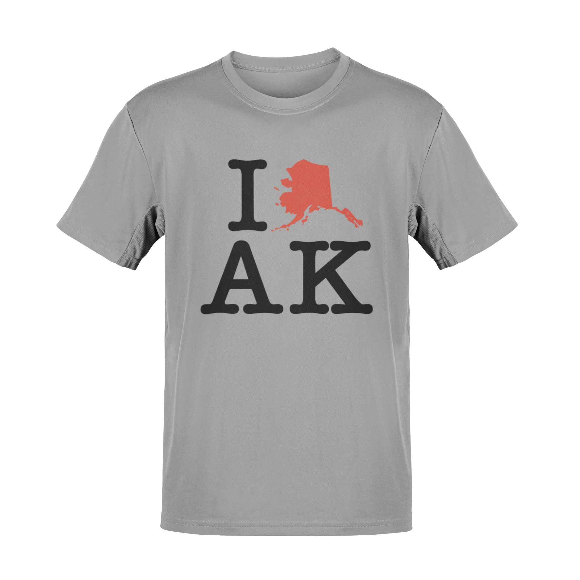 I love Alaska (grey tee)