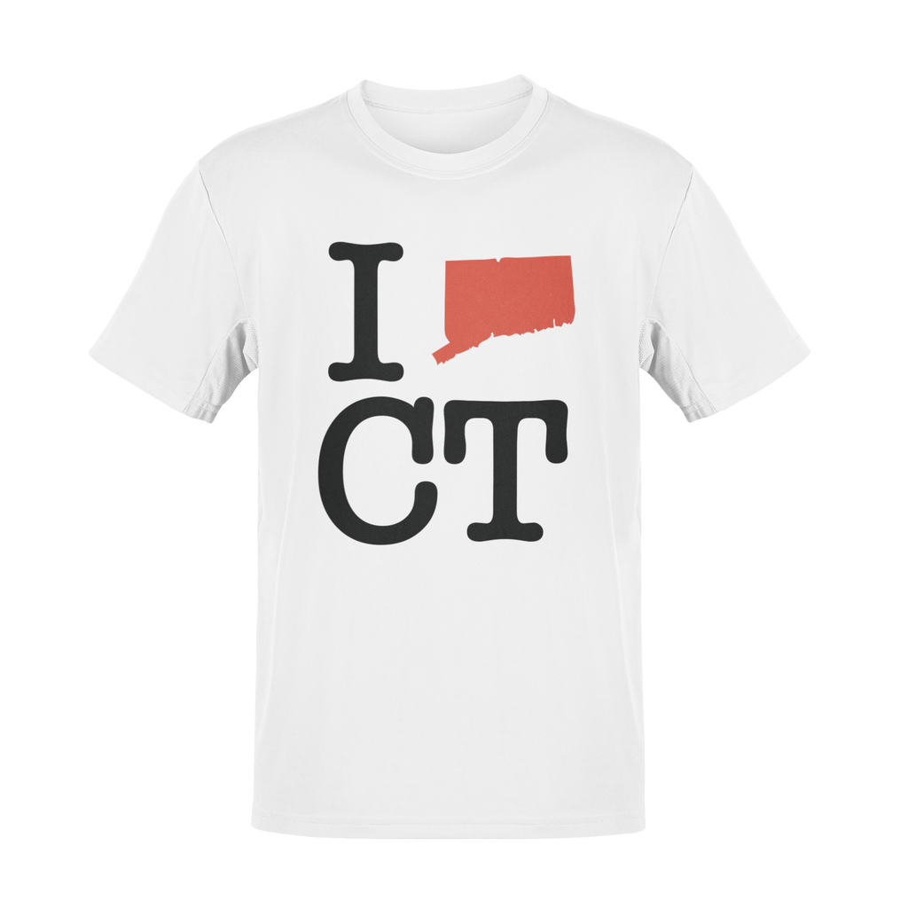 I love Connecticut (white tee)