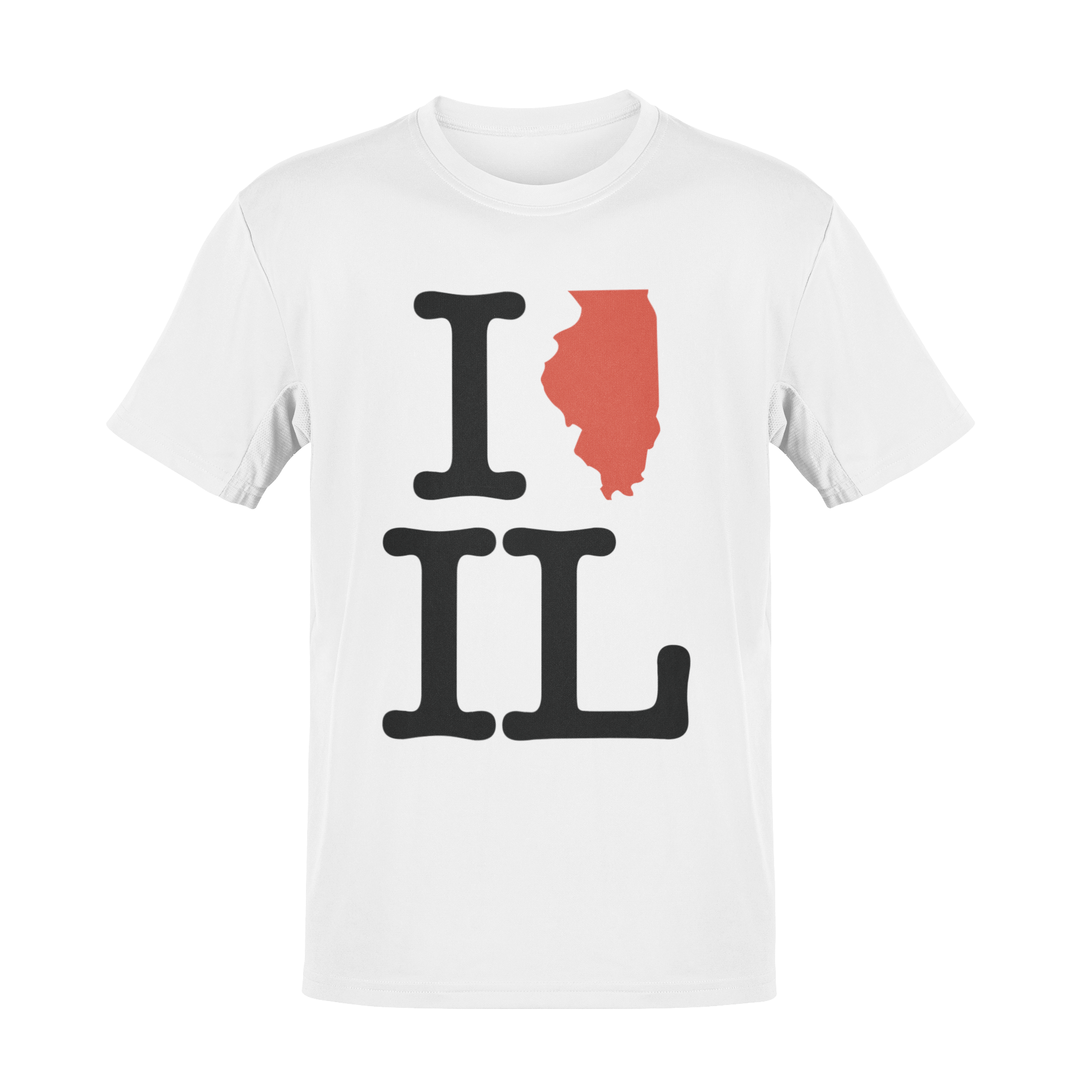 I love Illinois (white tee)