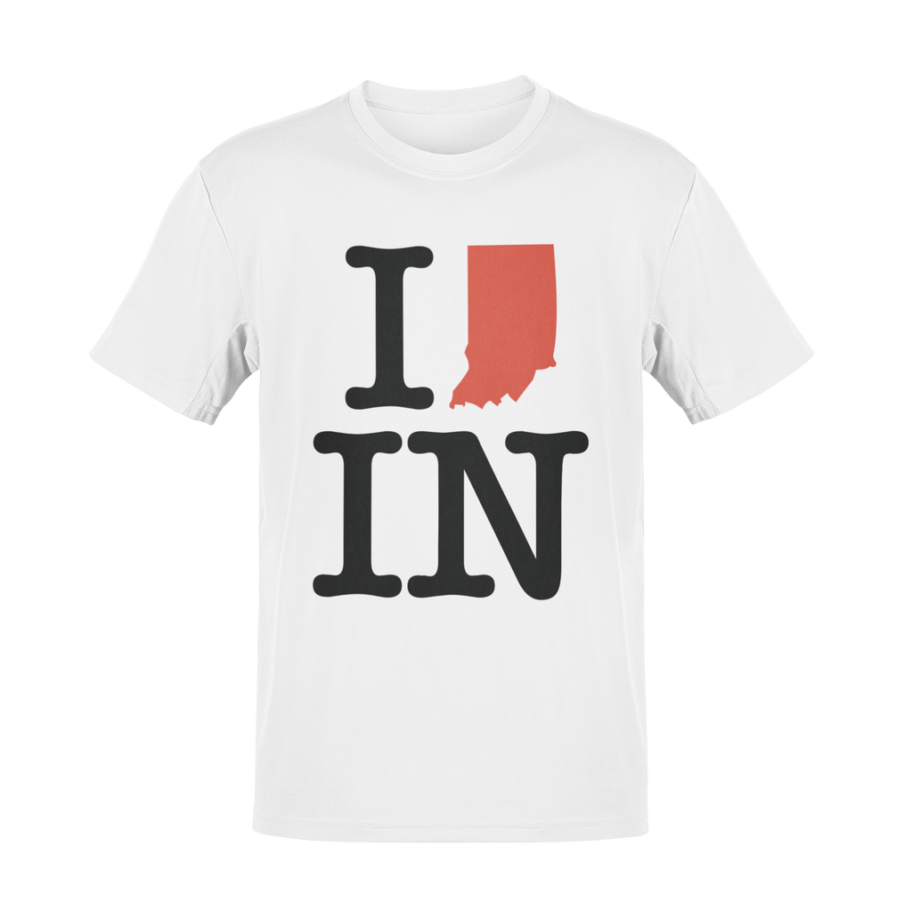 I love Indiana (white tee)