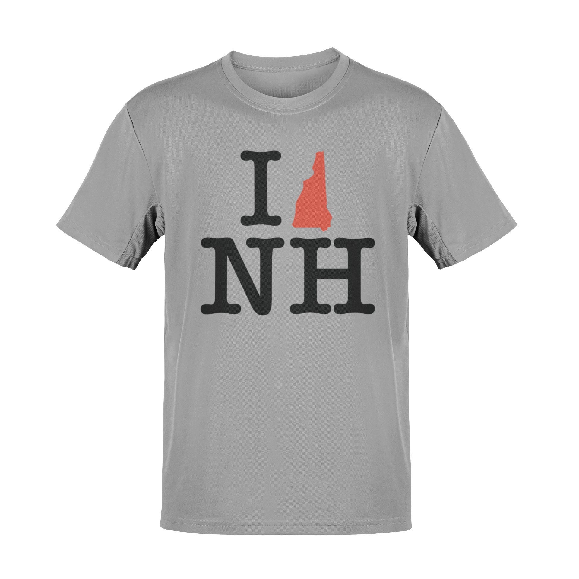 I love New Hampshire (grey tee)