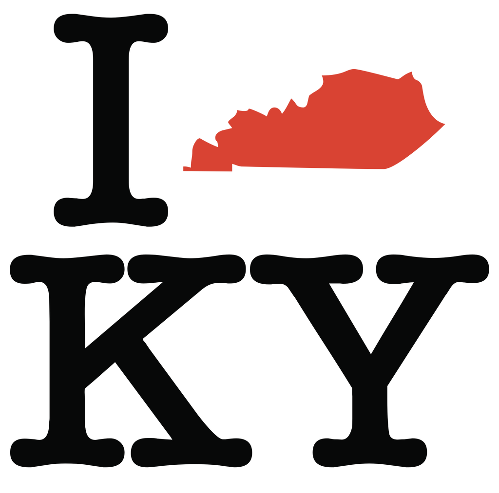 I love Kentucky (pattern)