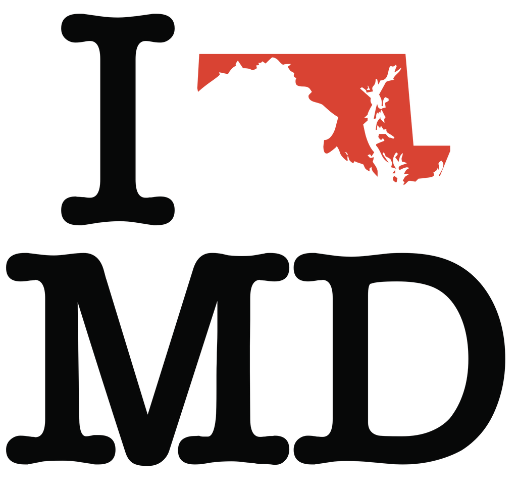 I love Maryland (pattern)