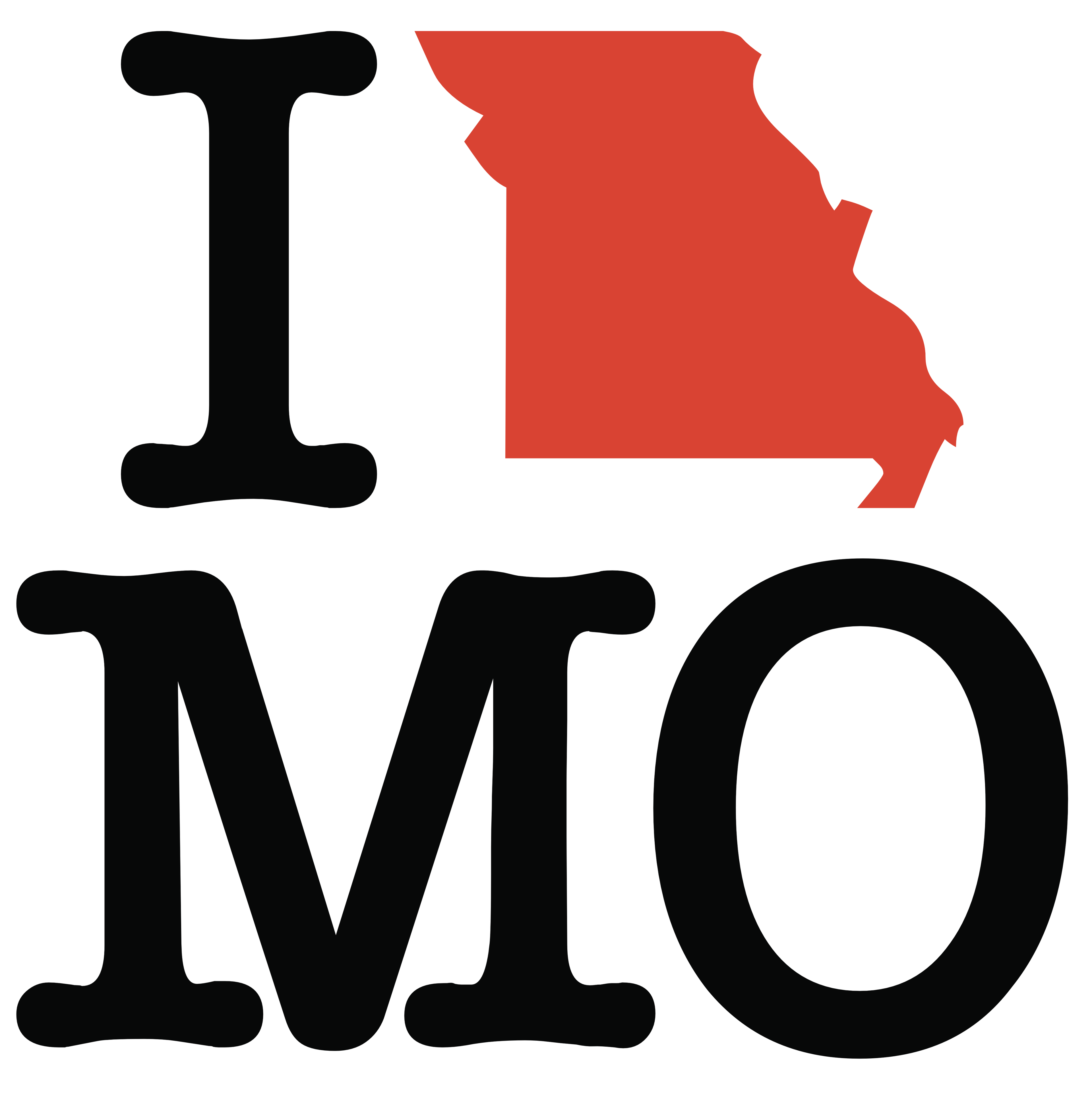 I love Missouri (pattern)