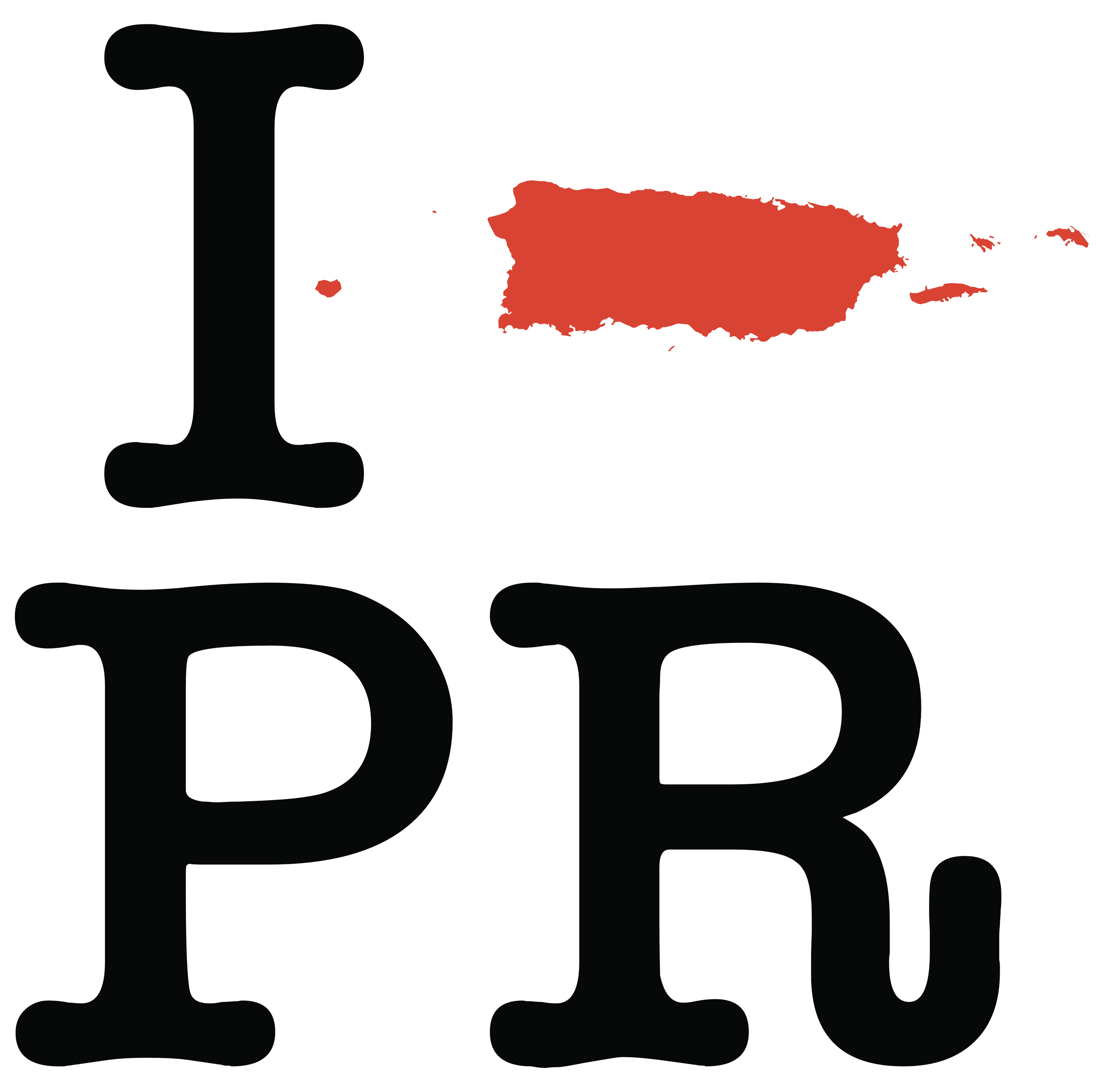 I love Puerto Rico (pattern)