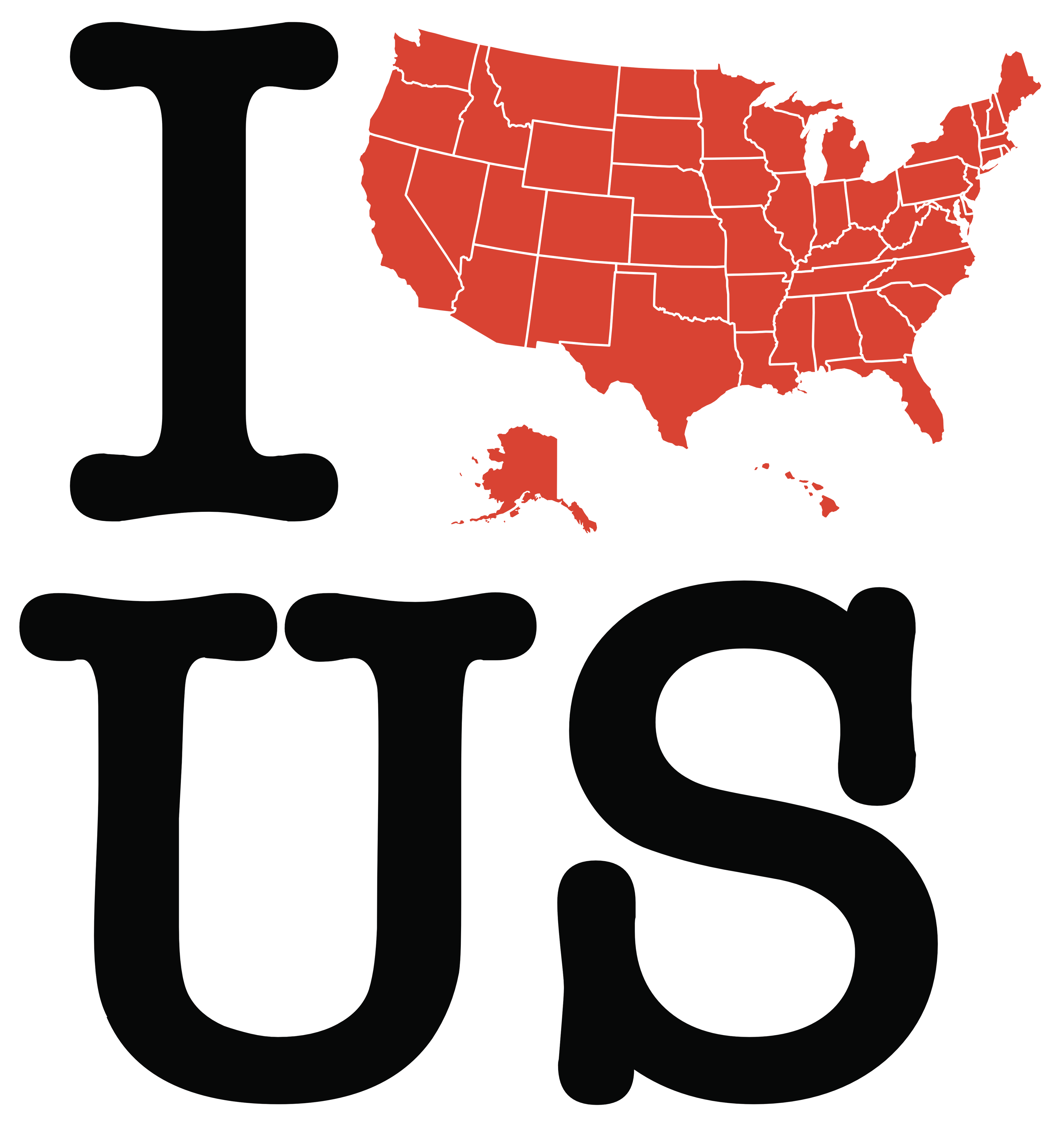 I love the States (pattern)